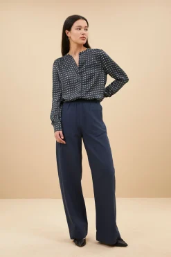By bar ribbe rastre blouse | rastre print^ Blusen
