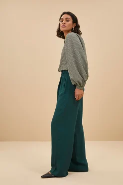 By bar rikki small check blouse | small check^ Blusen