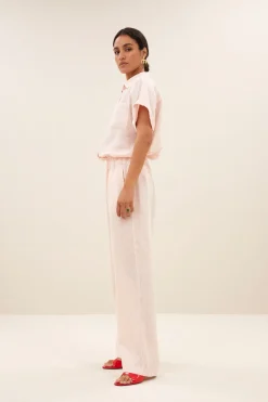 By bar robyn linen pants | cipria pink^ Hosen