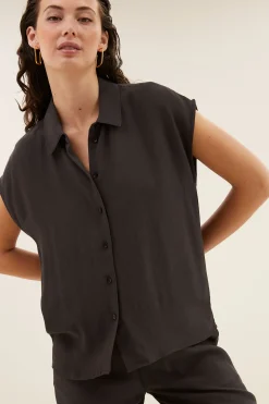 By bar robyn viscose pants | cafe noir^ Hosen