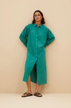 By bar shirt dress | spring green^ Kleider