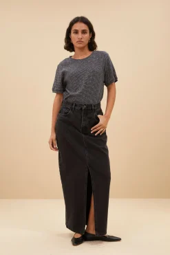 By bar sis black skirt | jet black^ Röcke