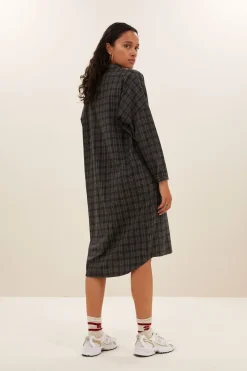 By bar small check dress |^ Kleider