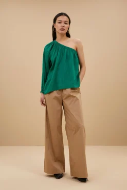 By bar stella blouse | bright green^ Blusen