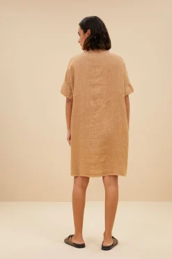By bar tais linen dress |^ Kleider