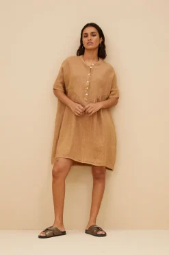 By bar tais linen dress |^ Kleider