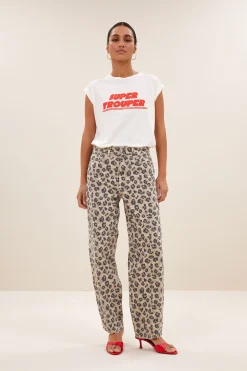 By bar thelma trouper top | off white^ Tops & Shirts