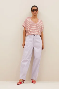 By bar tyler nautic stripe top | red nautic stripe^ Tops & Shirts
