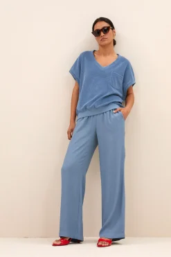 By bar tyler slub top | blue stone^ Tops & Shirts