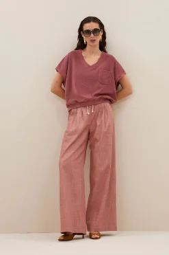 By bar tyler slub top | bright plum^ Tops & Shirts
