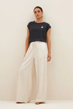 By bar uma pants | sand stripe^ Hosen