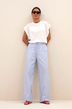 By bar uma pinstripe pants | sky blue^ Hosen
