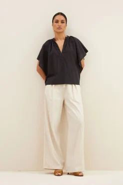 By bar vina blouse | black^ Blusen