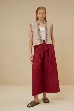By bar wanda metallic pant |^ Hosen
