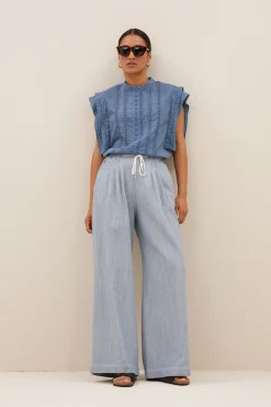 By bar xena blouse | blue stone^ Blusen