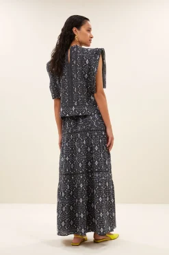 By bar xena midnight ikat skirt | midnight ikat^ Röcke