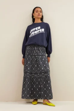 By bar xena midnight ikat skirt | midnight ikat^ Röcke